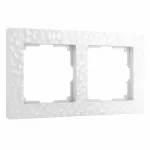 Рамка на 2 поста Werkel W0022401 (белый) Цвет арматуры белый