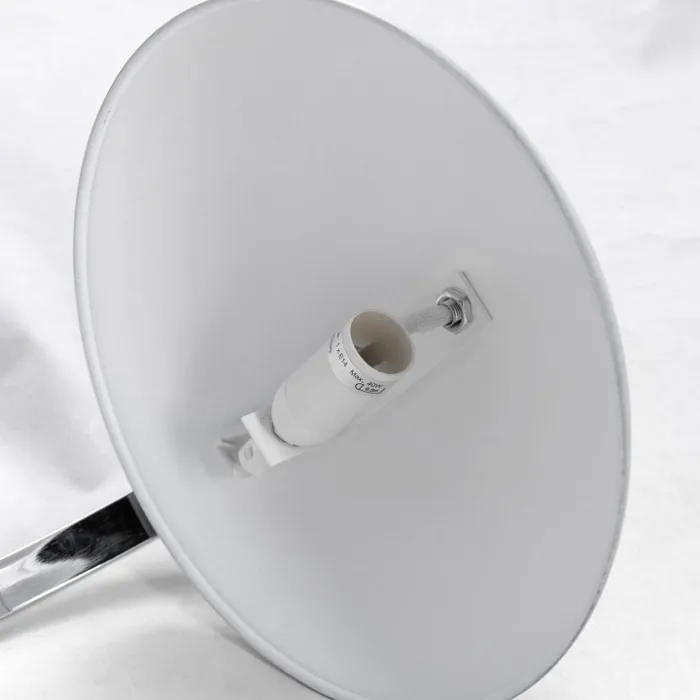 Настольная лампа декоративная LGO Falcon LSP-0560 Цвет арматуры хром Цвет плафонов серый от ImperiumLoft