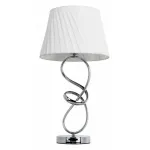 Настольная лампа декоративная Arte Lamp Estelle A1806LT-1CC Цвет плафонов белый Цвет арматуры хром
