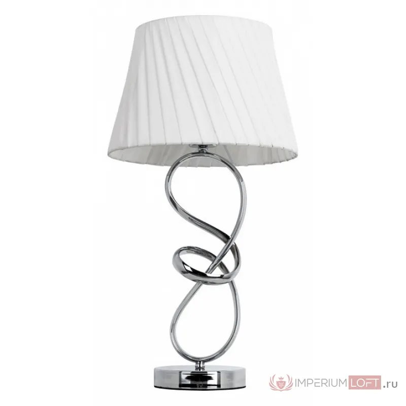 Настольная лампа декоративная Arte Lamp Estelle A1806LT-1CC Цвет плафонов белый Цвет арматуры хром от ImperiumLoft