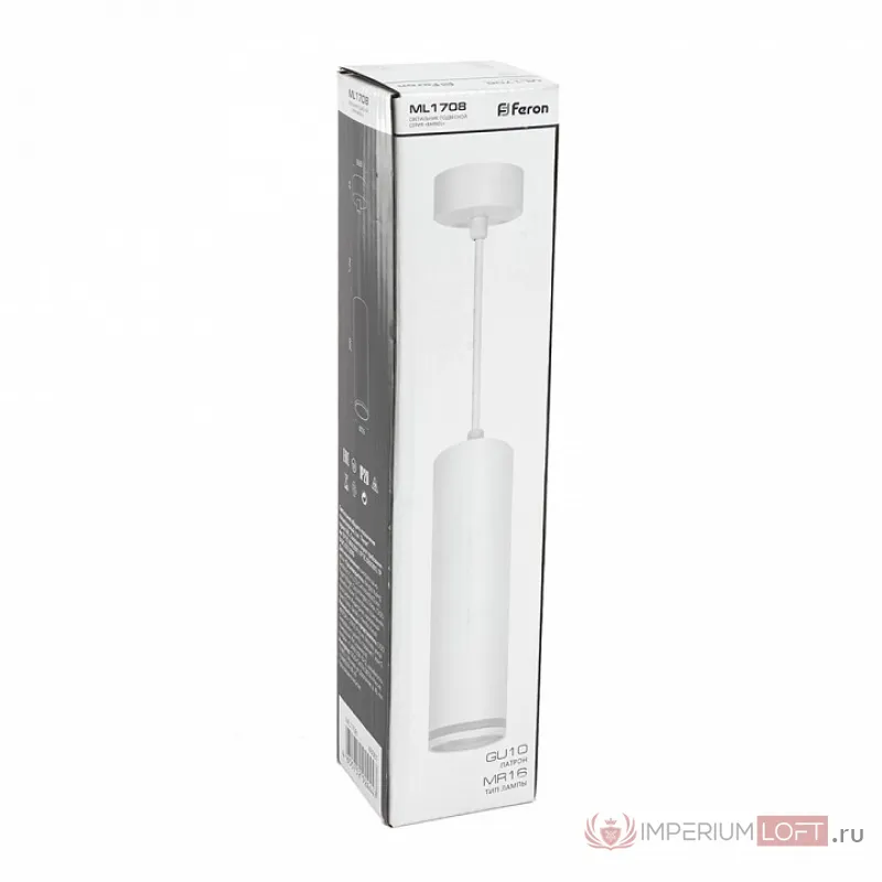 Подвесной светильник Feron ML1708 48081 от ImperiumLoft