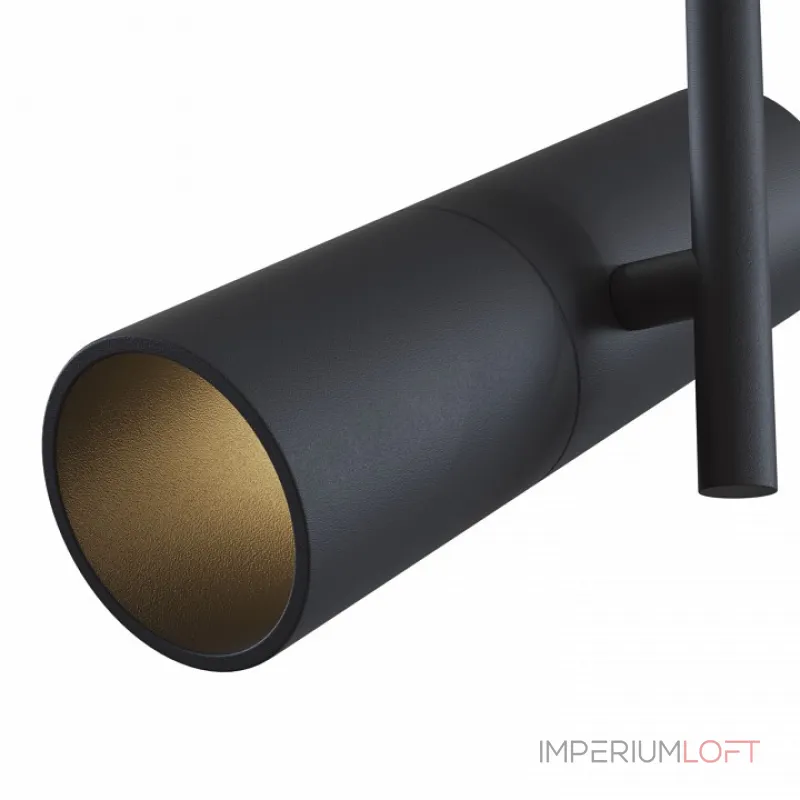 Светильник на штанге Maytoni Elti C020CL-01B Цвет арматуры черный Цвет плафонов черный от ImperiumLoft