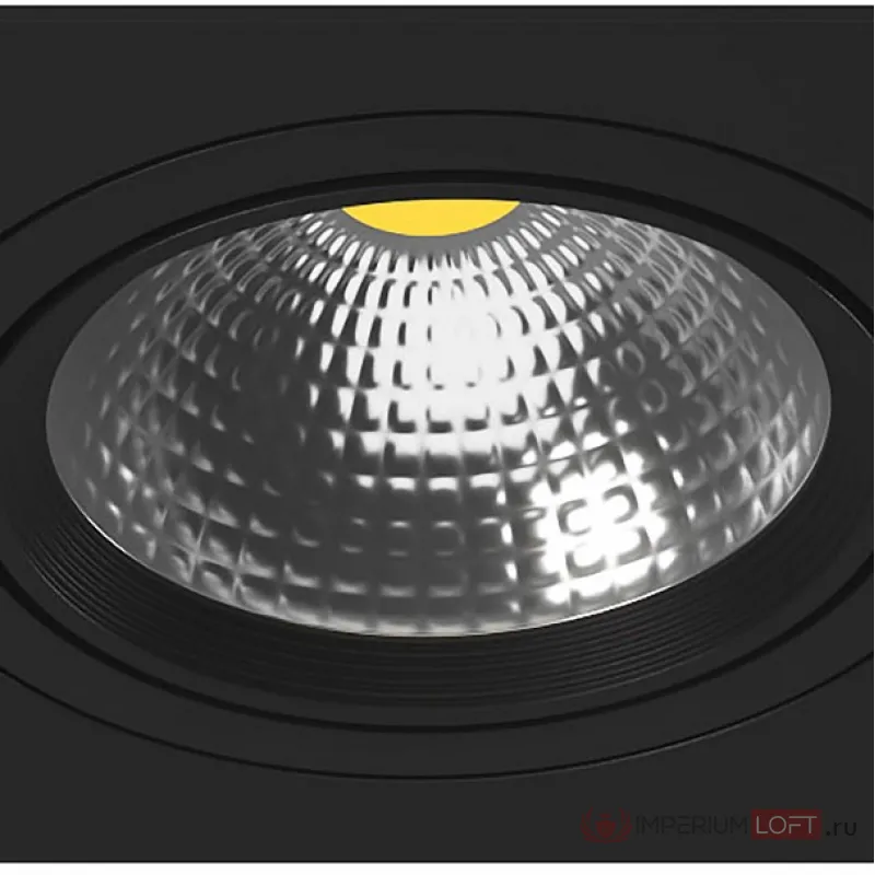 Встраиваемый светильник Lightstar Intero 111 i837070707 Цвет арматуры черный от ImperiumLoft