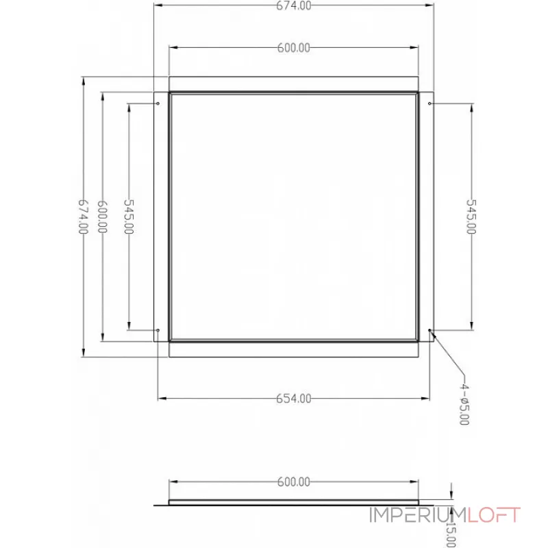 Рамка на 1 светильник Deko-Light 930231 Цвет арматуры белый