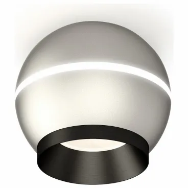 Накладной светильник Ambrella Xs1103 XS1103001 Цвет арматуры серебро Цвет плафонов черный