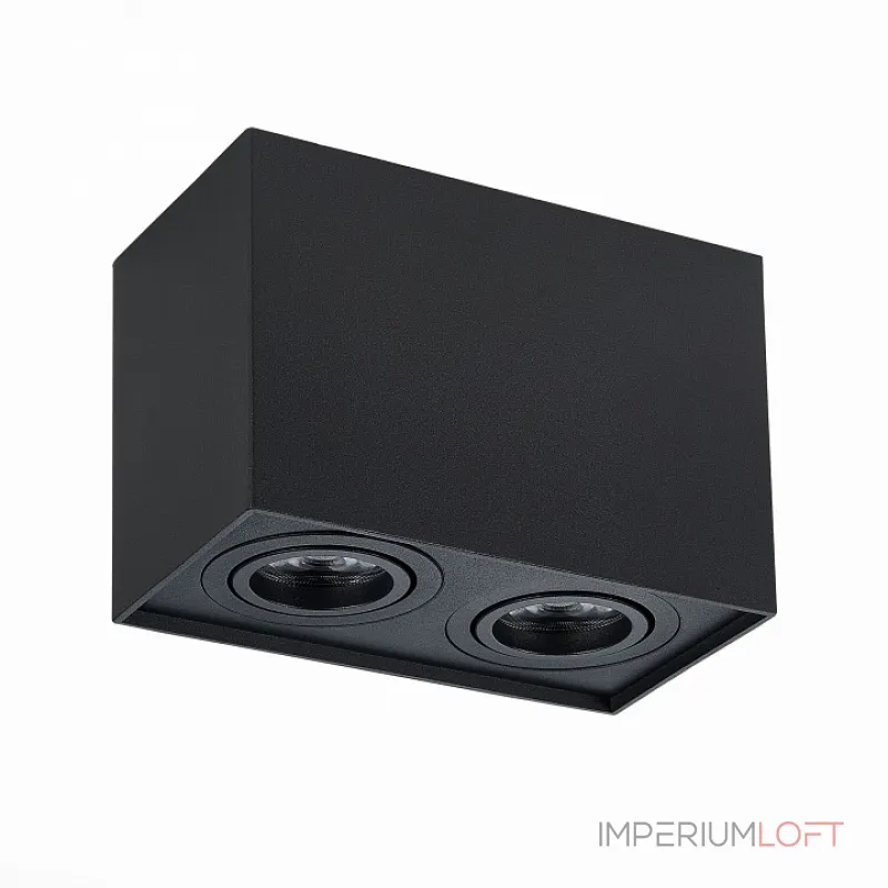 Спот ST-Luce Quadrus ST109.407.02 Цвет арматуры черный Спот ST-Luce Quadrus ST109.407.02 Цвет арматуры черный
