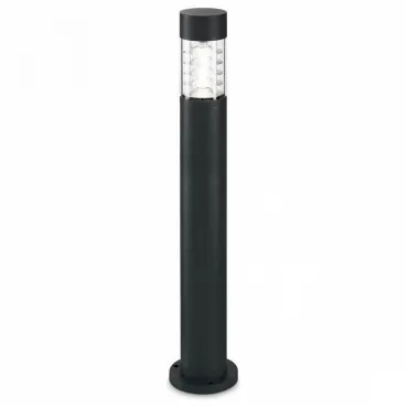 Наземный низкий светильник Ideal Lux Dema DEMA PT1 H80 NERO Цвет плафонов прозрачный