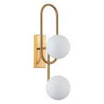 Бра Indigo Opaco 11015/2W Brass от ImperiumLoft