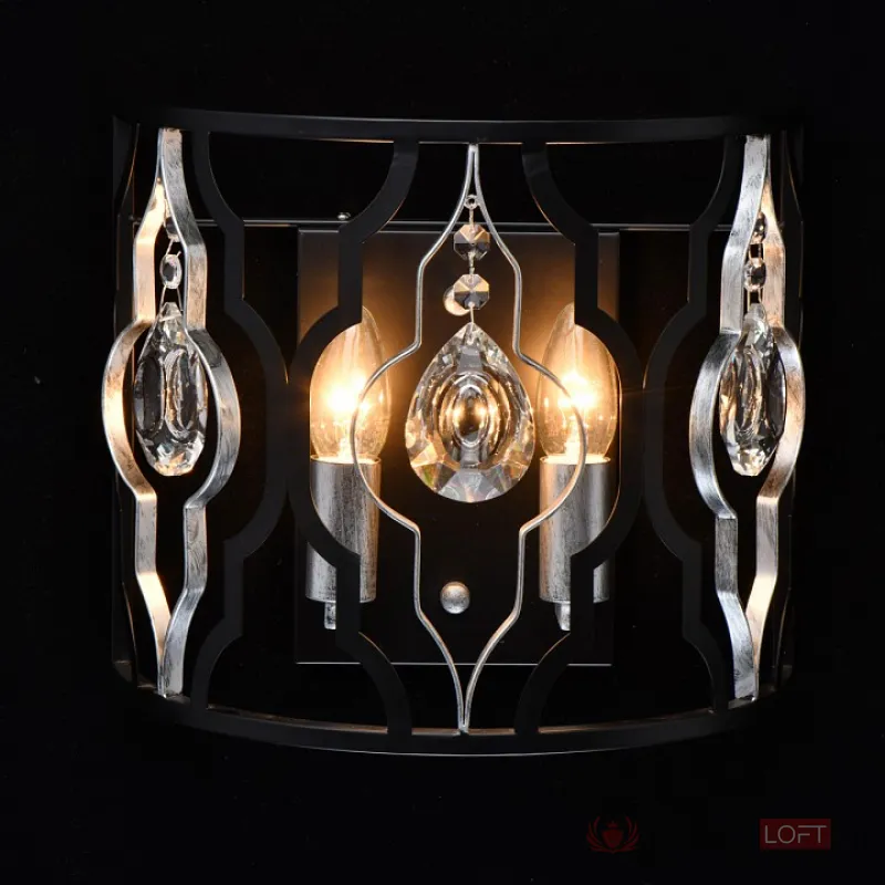 Накладной светильник MW-Light Альгеро 285022002 Цвет арматуры черный Цвет плафонов черный от ImperiumLoft