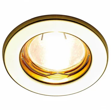Встраиваемый светильник Ambrella Classic FT9210 FT9210 GD Цвет арматуры золото Цвет плафонов белый