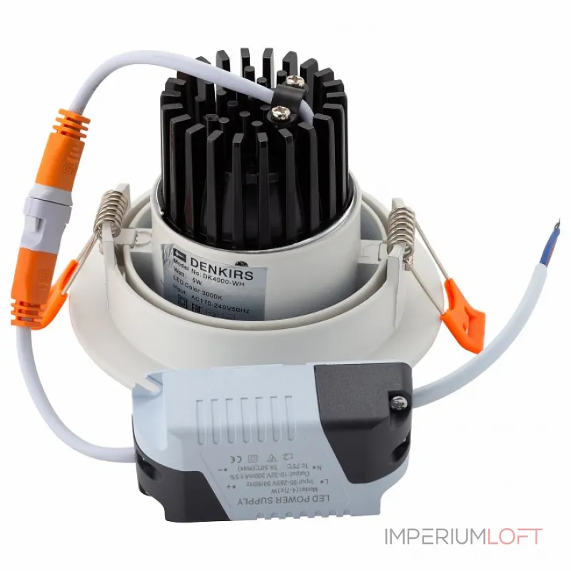 Встраиваемый светильник Denkirs DK4000 DK4000-WH