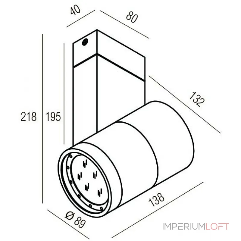 Светильник на штанге Donolux DL18422 DL18422/11WW-White Dim