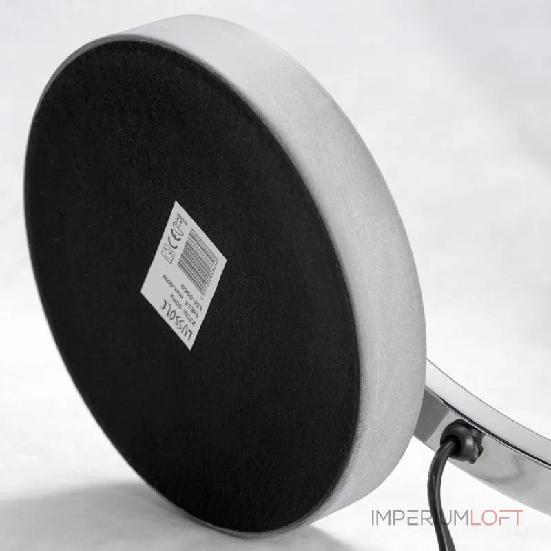 Настольная лампа декоративная LGO Falcon LSP-0560 Цвет арматуры хром Цвет плафонов серый от ImperiumLoft Настольная лампа декоративная LGO Falcon LSP-0560 Цвет арматуры хром Цвет плафонов серый от ImperiumLoft