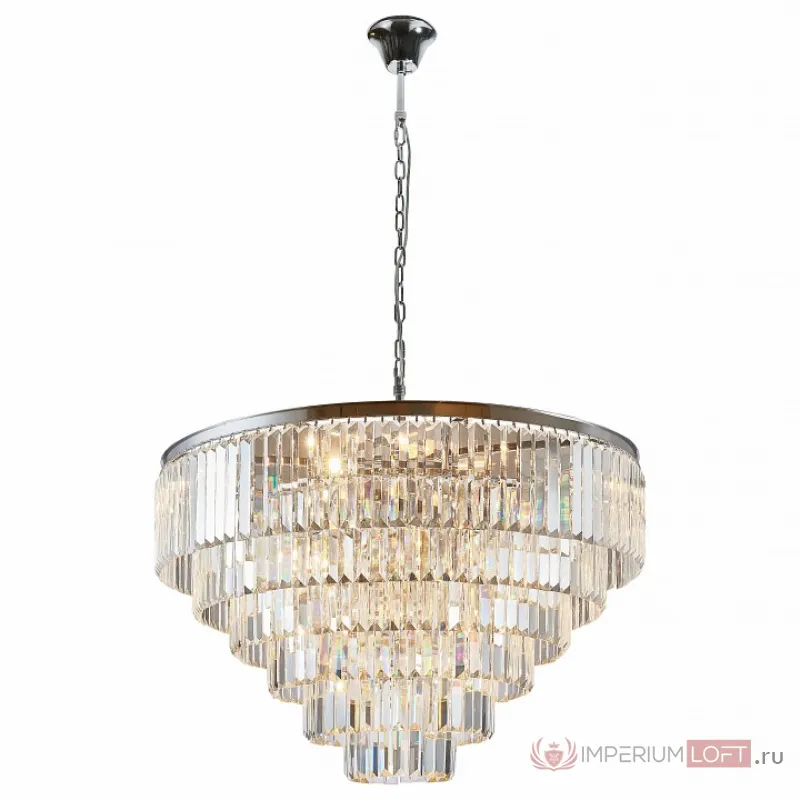 Подвесной светильник Divinare Nova 3001/02 LM-16 Цвет плафонов прозрачный Цвет арматуры хром от ImperiumLoft