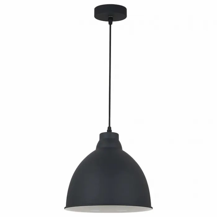 Подвесной светильник Arte Lamp Casato A2055SP-1BK Цвет арматуры черный Цвет плафонов черный от ImperiumLoft