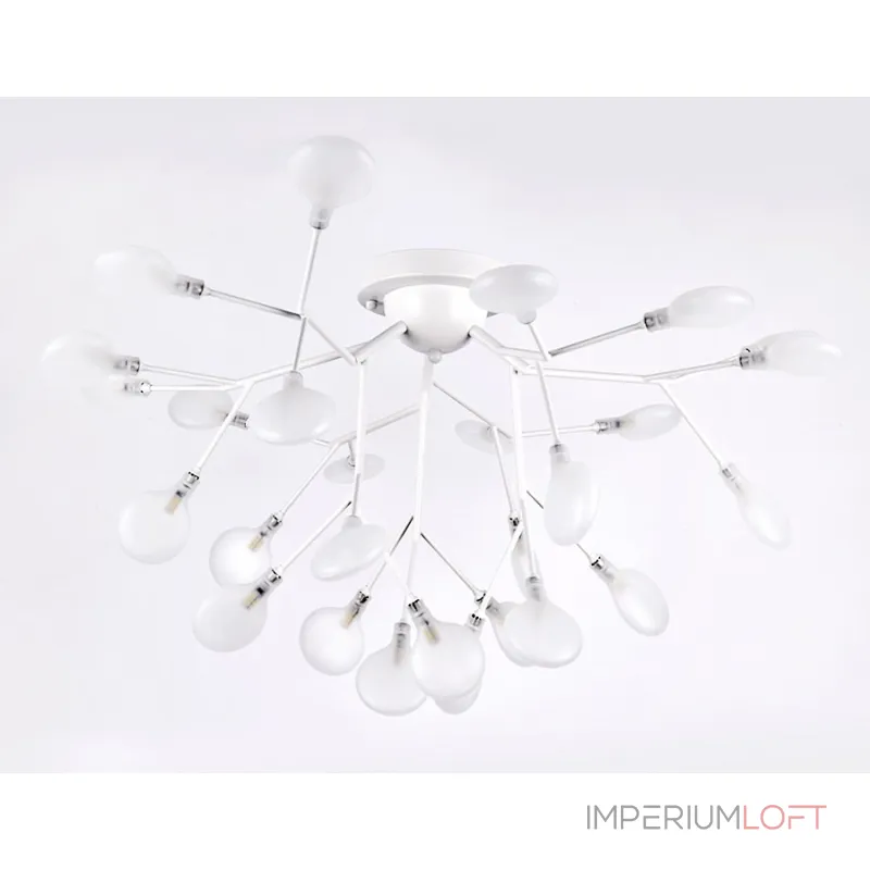 Потолочная люстра Ambrella Traditional TR3011 Цвет плафонов белый Цвет арматуры белый Потолочная люстра Ambrella Traditional TR3011 Цвет плафонов белый Цвет арматуры белый
