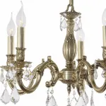 Подвесная люстра Dio D’Arte Mannelli Mannelli E 1.1.5.600 GH Цвет плафонов прозрачный Цвет арматуры золото от ImperiumLoft