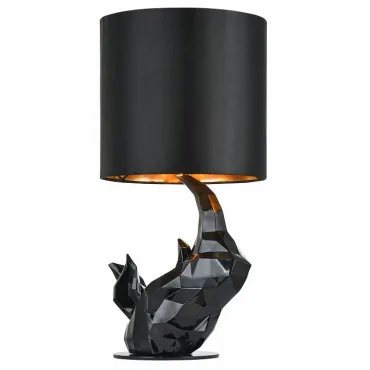 Настольная лампа декоративная Maytoni Nashorn MOD470-TL-01-B Цвет арматуры черный Цвет плафонов черный