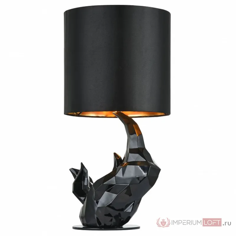 Настольная лампа декоративная Maytoni Nashorn MOD470-TL-01-B Цвет арматуры черный Цвет плафонов черный от ImperiumLoft