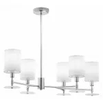 Люстра на штанге Maytoni Martina MOD034PL-05CH Цвет арматуры хром Цвет плафонов белый от ImperiumLoft