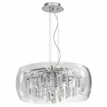 Подвесной светильник Lightstar Acquario 753084 Цвет арматуры хром Цвет плафонов прозрачный от ImperiumLoft