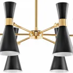 Люстра на штанге Lightstar Dumo 816067 Цвет плафонов золото Цвет арматуры золото от ImperiumLoft