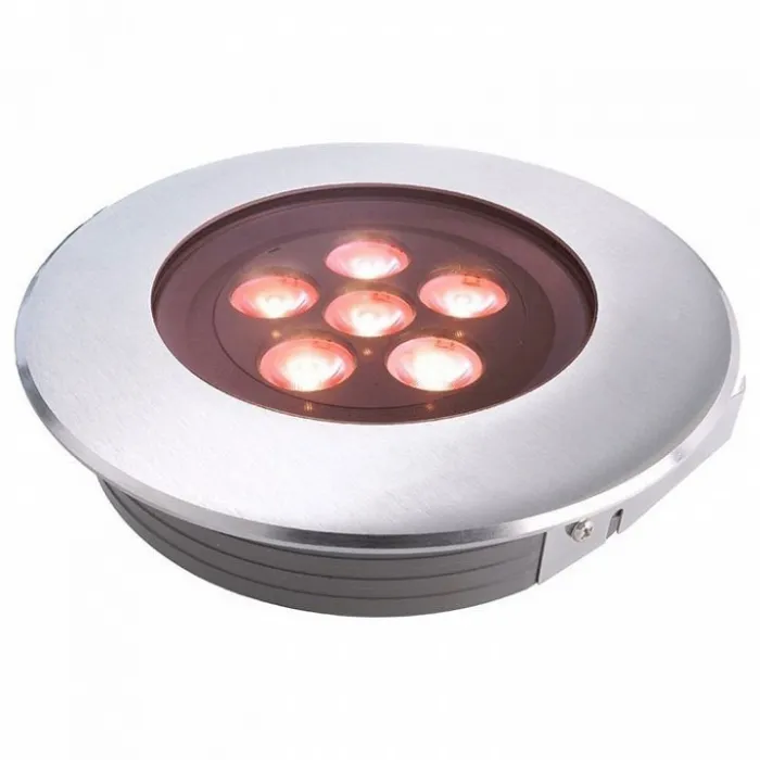 Встраиваемый в дорогу светильник Deko-Light Flat I RGB 100116 Цвет арматуры серебро Цвет плафонов прозрачный от ImperiumLoft