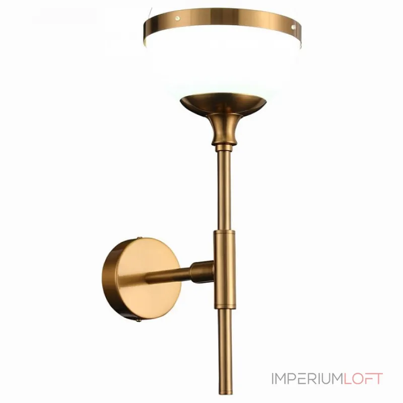 Бра ST-Luce Arbe SL1157.301.01 Цвет плафонов белый Цвет арматуры бронза