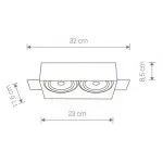 Встраиваемый светильник Nowodvorski Mod Plus 9403