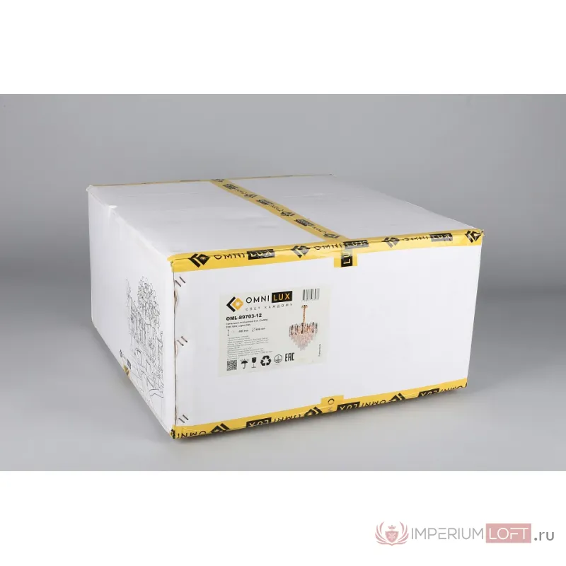 Подвесная люстра Omnilux Lario OML-89703-12 от ImperiumLoft