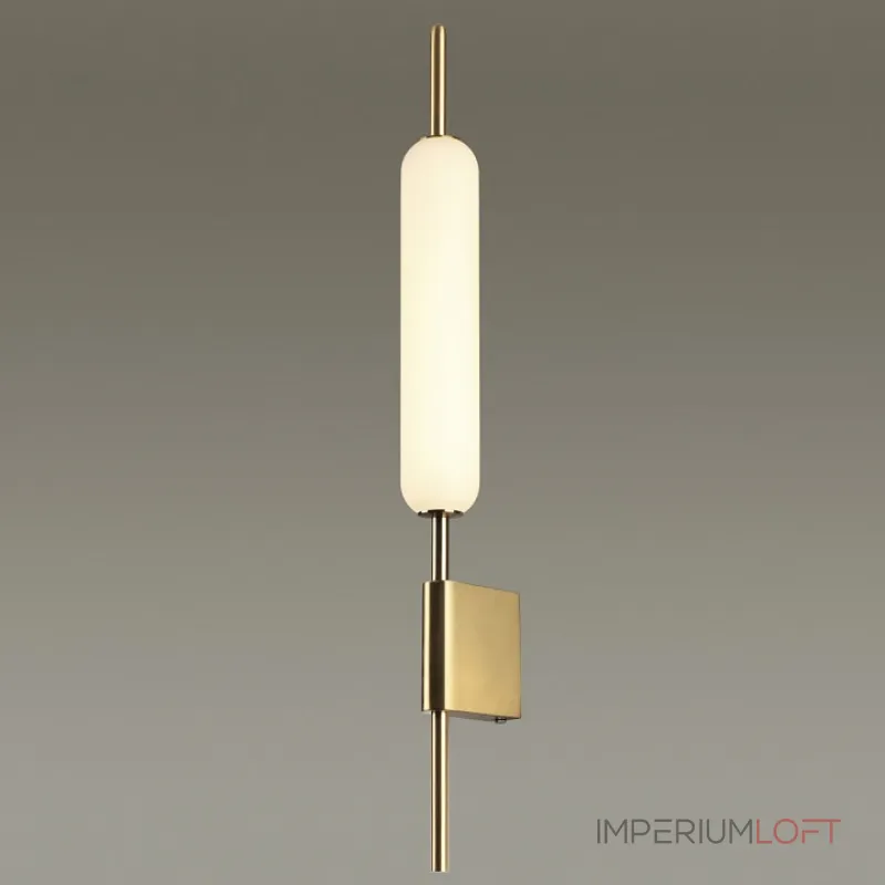 Бра Odeon Light Reeds 4794/12WL Цвет плафонов белый Цвет арматуры бронза