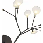 07521-9,19(21) Светильник Ветта черный (прозрачные плафоны) d42 h38 G4 9*2W (Led лампы в комплекте, 4000K) от ImperiumLoft