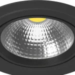 Встраиваемый светильник Lightstar Intero 111 i91707 Цвет арматуры черный от ImperiumLoft
