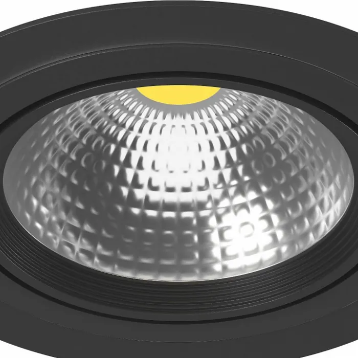 Встраиваемый светильник Lightstar Intero 111 i91707 Цвет арматуры черный от ImperiumLoft