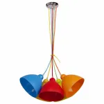 Подвесной светильник MW-Light Улыбка 365014505 Цвет арматуры желтый Цвет плафонов желтый от ImperiumLoft
