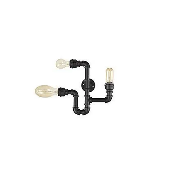 Накладной светильник Ideal Lux Plumber PLUMBER AP3 NERO от ImperiumLoft