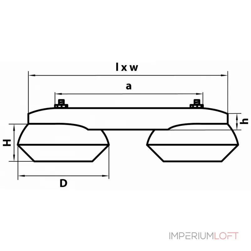 Накладной светильник Lightstar Orbe 051326 от ImperiumLoft Накладной светильник Lightstar Orbe 051326 от ImperiumLoft