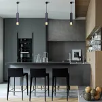Подвесной светильник Eurosvet DLN106/DLN107 DLN107 GU10 черный/золото от ImperiumLoft