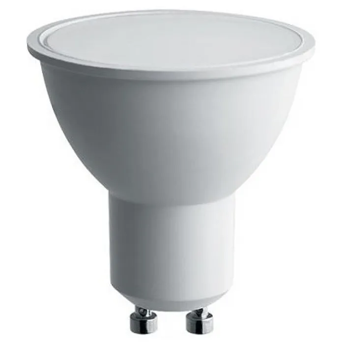 Лампа светодиодная Feron LB-1606 GU10 6Вт 4000K 38087 Цвет арматуры никель Цвет плафонов прозрачный от ImperiumLoft