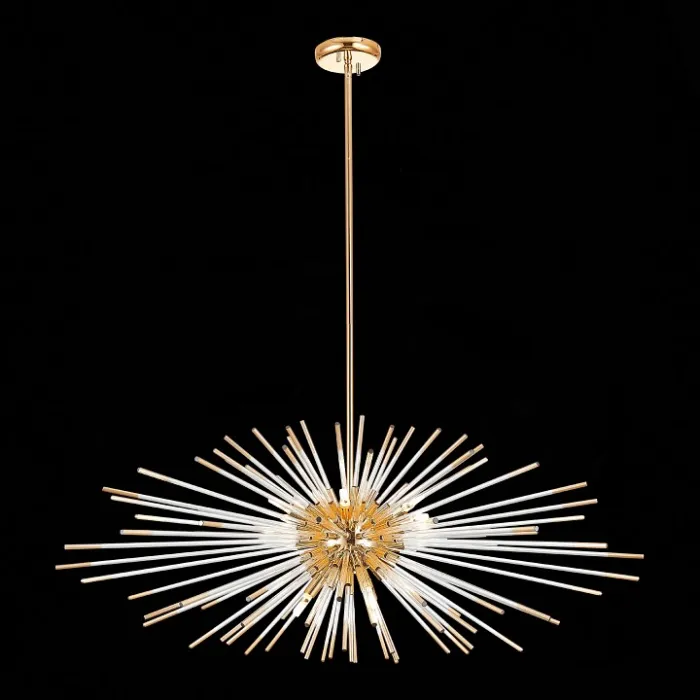 Светильник на штанге ST-Luce Callio SL1097.203.09 Цвет арматуры золото Цвет плафонов прозрачный от ImperiumLoft