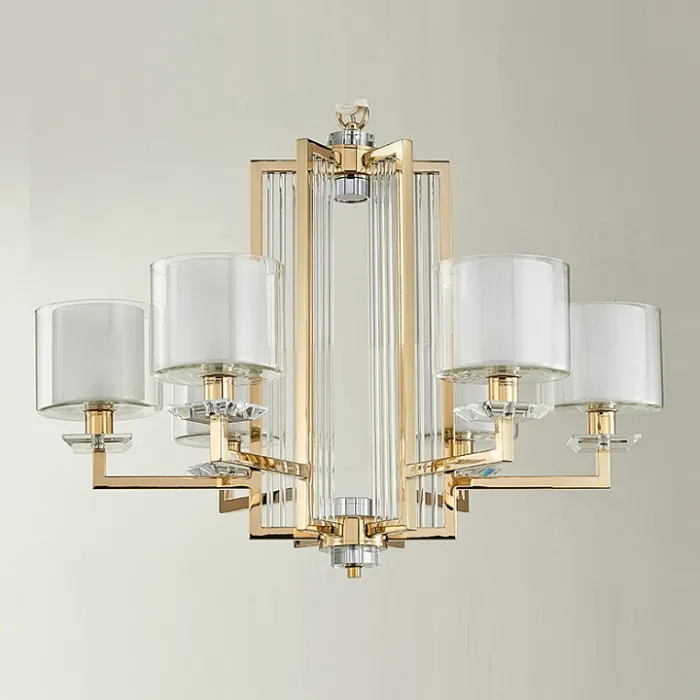Подвесная люстра Newport 4406+1/C gold от ImperiumLoft