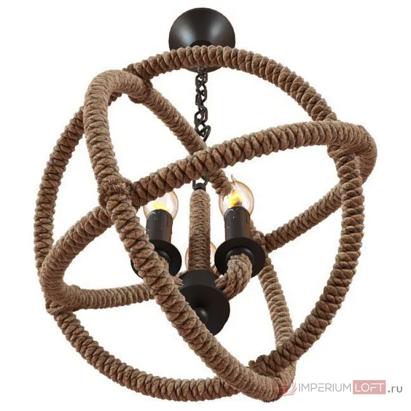 Подвесная люстра Loft it Rope LOFT1194-3 от ImperiumLoft