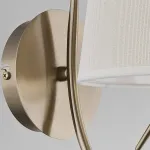 Бра Alfa Izyda 22050 Цвет плафонов коричневый Цвет арматуры бронза