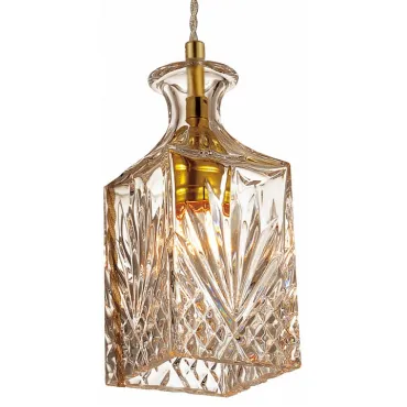 Подвесной светильник Favourite Bottle 1856-1P Цвет плафонов кремовый Цвет арматуры золото