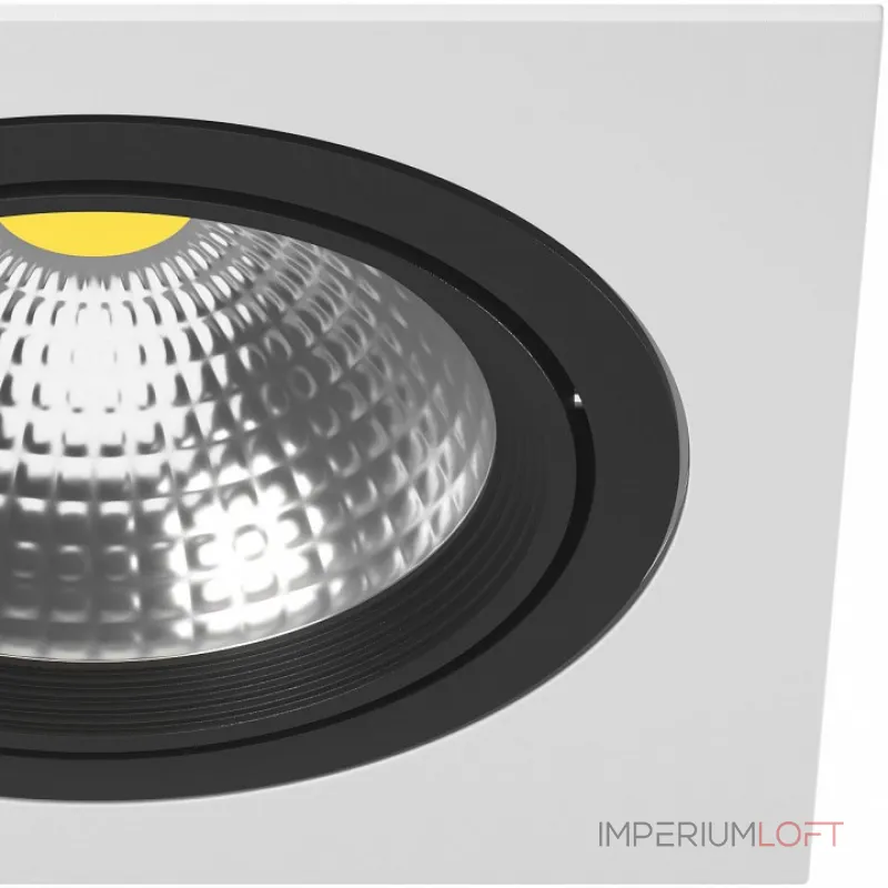 Встраиваемый светильник Lightstar Intero 111 i81607 Цвет арматуры черно-белый Встраиваемый светильник Lightstar Intero 111 i81607 Цвет арматуры черно-белый