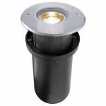 Встраиваемый в дорогу светильник Deko-Light Quick Round 730239 Цвет арматуры серебро Цвет плафонов прозрачный от ImperiumLoft