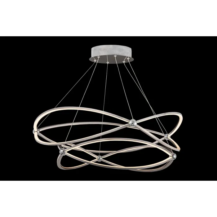 Подвесной светильник Maytoni Weave MOD062PL-L103CH3K Цвет арматуры неокрашенный Цвет плафонов белый от ImperiumLoft