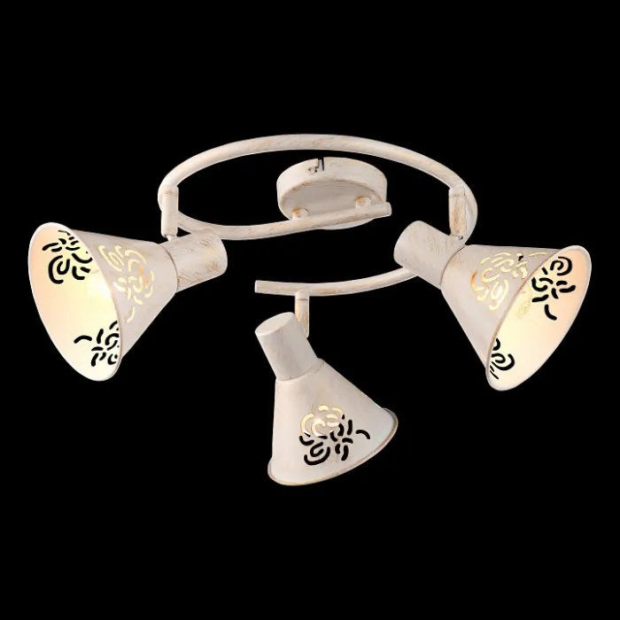 Спот Arte Lamp Cono A5218PL-3WG Цвет арматуры золото Цвет плафонов золото от ImperiumLoft