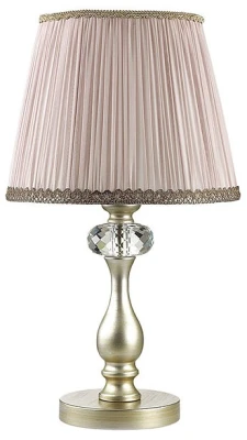 Настольная лампа декоративная Odeon Light Aurelia 3390/1T Цвет плафонов коричневый Цвет арматуры серебро