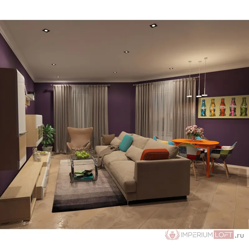Встраиваемый светильник Denkirs DK302 DK3021-BK Цвет арматуры черный от ImperiumLoft